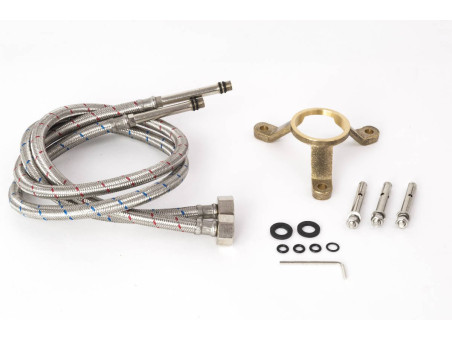 Freistehende Badewannenarmatur in Schwarz LUGO Badarmatur Wannenbatterie