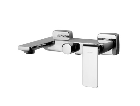 Badewannenarmatur in Chrom TRINO Badarmatur Wannenbatterie