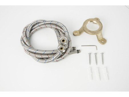 Freistehende Badewannenarmatur in Chrom ANGOS Badarmatur Wannenbatterie