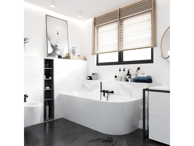 Bidetarmatur in Schwarz TRINO...