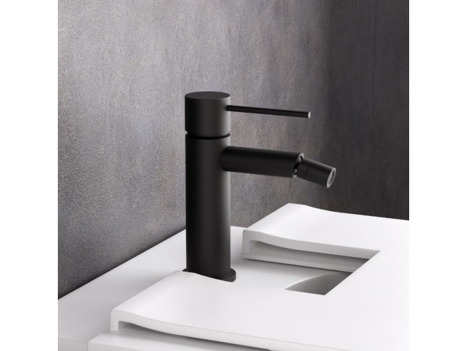 Bidetarmatur in Schwarz LUGO...