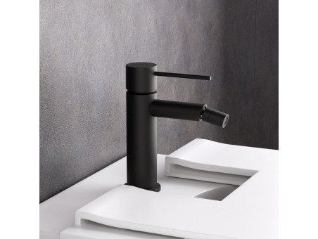 Bidetarmatur in Schwarz LUGO Badarmatur Bidet-Mischbatterie