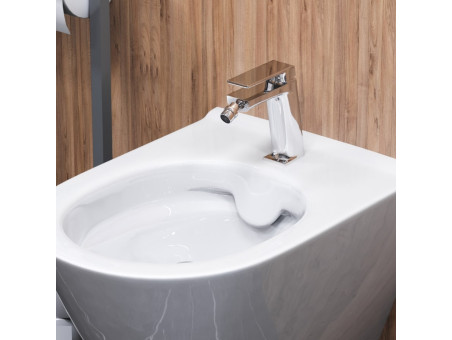 Bidetarmatur in Chrom TRINO Badarmatur Bidet-Mischbatterie