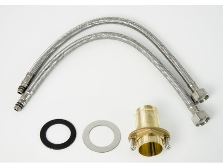 Bidetarmatur in Chrom ANGOS Badarmatur Bidet-Mischbatterie