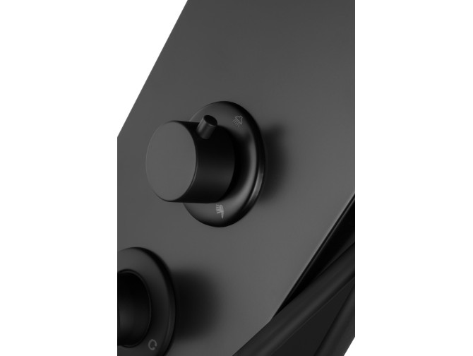 Duschpaneel in Schwarz ALTO... Duschpaneel in Schwarz ALTO...