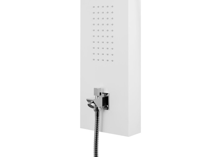 Duschpaneel in Weiß ALTO mit Auslauf,... Duschpaneel in Weiß ALTO mit Auslauf,...