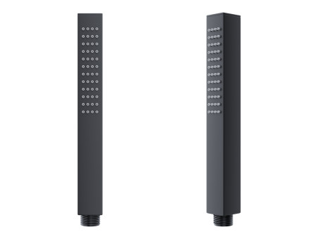 Unterputz Armatur Brausearmatur in Schwarz ADOUR