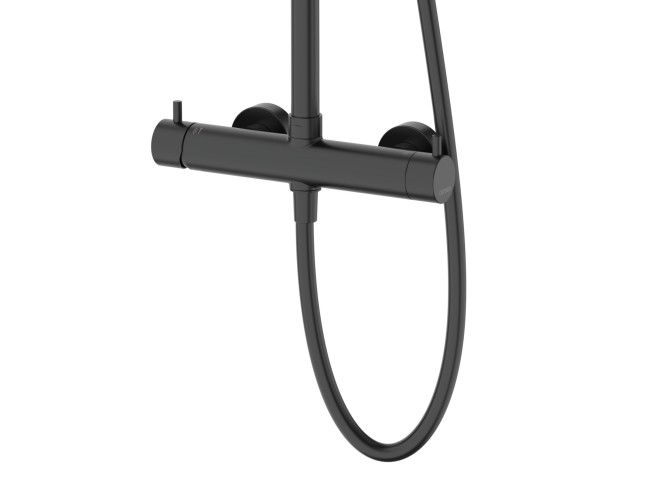 Dusch-Set in Schwarz LUGO Duschsäule