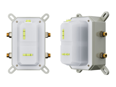 Unterputz Armatur Brausearmatur in Schwarz ANGOS Thermostatisch