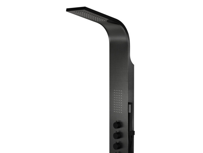 Duschpaneel in Schwarz SAMSARA...