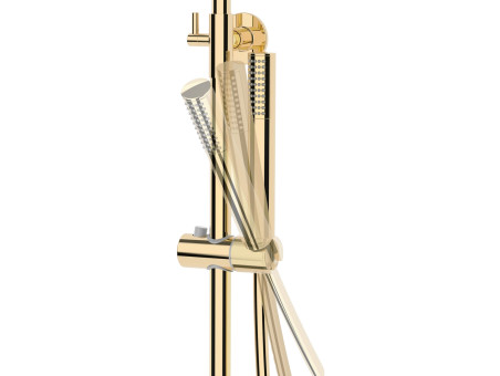 Dusch-Set in Gold LUGO Thermostatisch Duschsäule