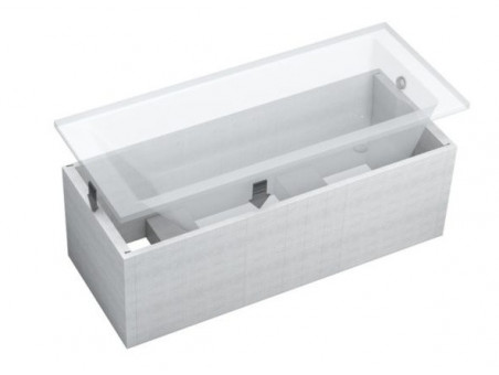 Badewanne Rechteck Classic 150x75 | Ablauf Viega & Füße GRATIS !
