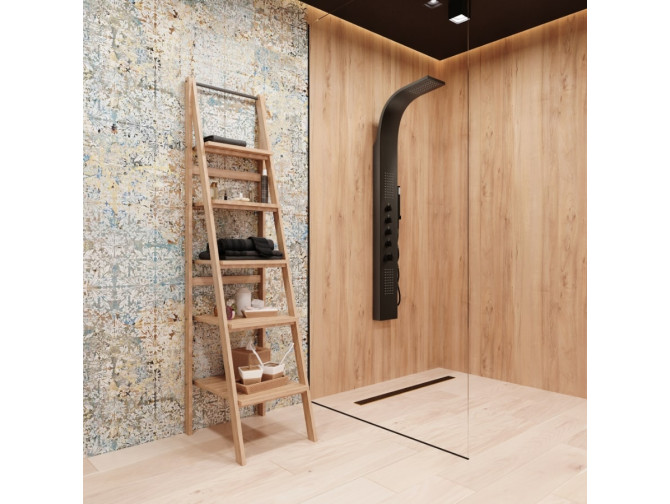 Duschpaneel in Schwarz SAMSARA...