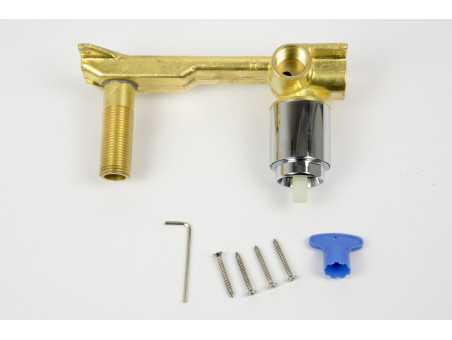 Waschtischarmatur in Chrom LUGO Badarmatur Waschtischbatterie