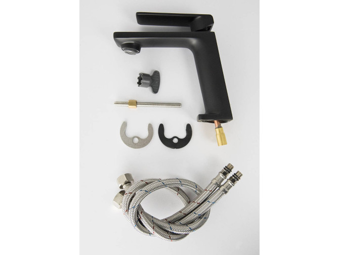 Waschtischarmatur in Schwarz TRINO...