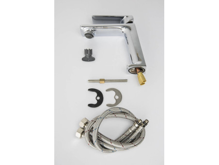 Waschtischarmatur in Chrom TRINO Kleine Wasserhahn Mischbatterie