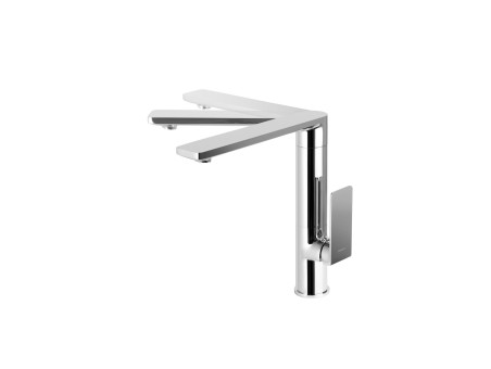 Küchenarmatur in Chrom TRINO  Wasserhahn Küchenmischer