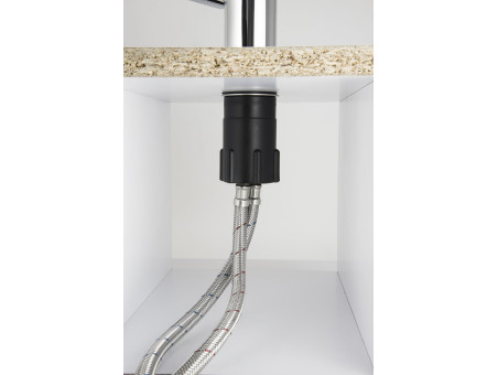 Küchenarmatur in Chrom TRINO  Wasserhahn Küchenmischer