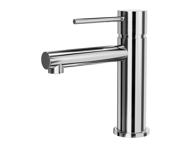 Waschtischarmatur in Chrom LUGO Kleine Wasserhahn Mischbatterie