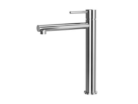 Waschtischarmatur in Chrom LUGO Hoch Wasserhahn Mischbatterie