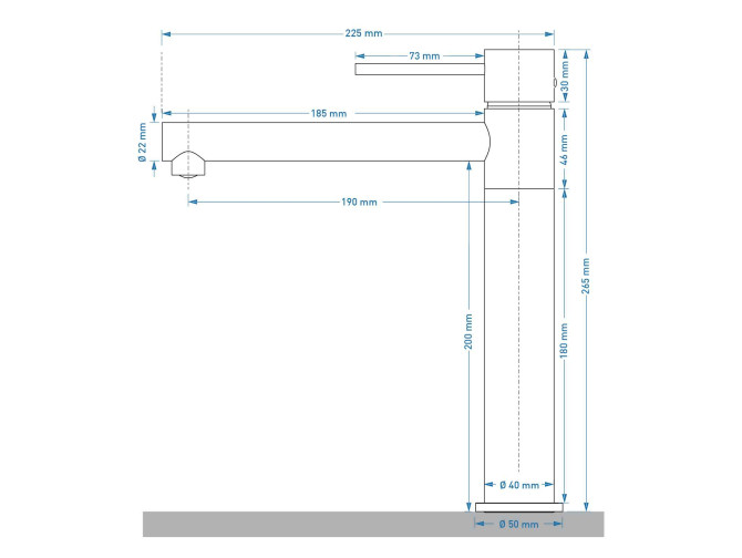Küchenarmatur in Gold LUGO...