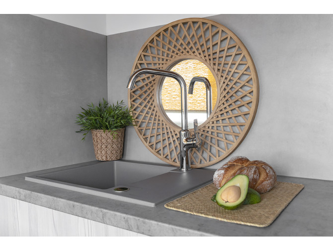 Granitspüle 1-Becken in Grau RAB... Granitspüle 1-Becken in Grau RAB...