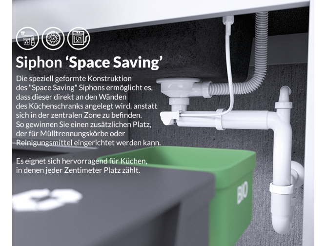 Granitspüle 1-Becken in Grau RAB... Granitspüle 1-Becken in Grau RAB...