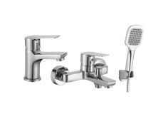 Badewannenarmatur in Chrom...