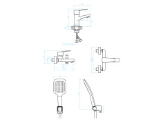 Badewannenarmatur in Chrom... 2
