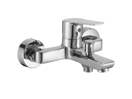 Badewannenarmatur in Chrom BORGO Badarmatur Wannenbatterie