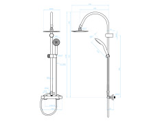 Dusch-Set in Chrom... 2