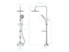 Dusch-Set in Chrom INTRA... 2