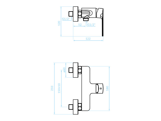 Brausearmatur in Schwarz GAVA... Brausearmatur in Schwarz GAVA...