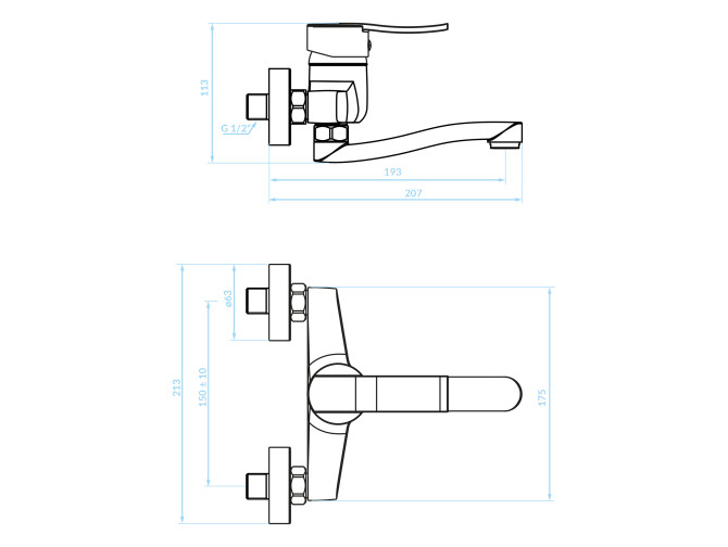 Waschtischarmatur in Chrom MADERA... Waschtischarmatur in Chrom MADERA...