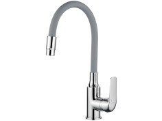 Küchenarmatur in Chrom-Grau...