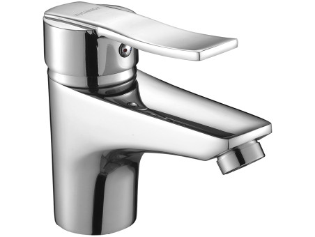 Waschtischarmatur in Chrom MADERA Kleine Wasserhahn Mischbatterie