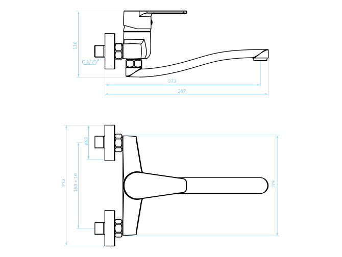 Küchenarmatur in Chrom LUGA... Küchenarmatur in Chrom LUGA...