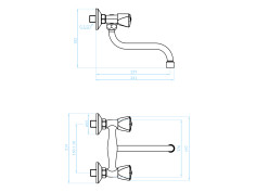 Küchenarmatur in Chrom NORM... 2