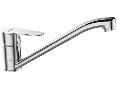 Küchenarmatur in Chrom FRESNO  Wasserhahn Küchenmischer