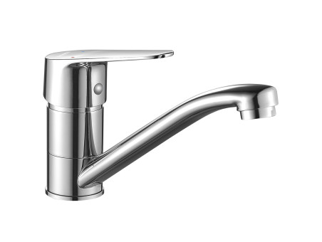 Waschtischarmatur in Chrom SAGRA Kleine Wasserhahn Mischbatterie