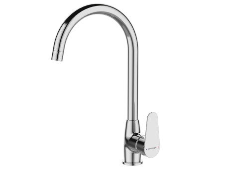 Küchenarmatur in Chrom FRESNO  Wasserhahn Küchenmischer