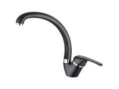 Küchenarmatur in Schwarz...