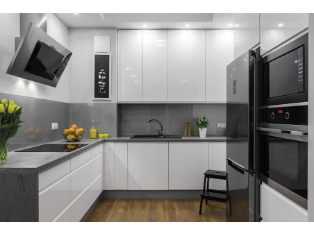 Küchenarmatur in Schwarz INGA  Wasserhahn Küchenmischer