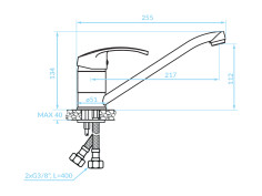 Küchenarmatur in Weiß... 2