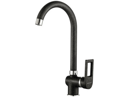 Küchenarmatur in Schwarz KASJA  Wasserhahn Küchenmischer