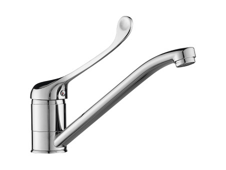 Küchenarmatur in Chrom MADERA  Wasserhahn Küchenmischer