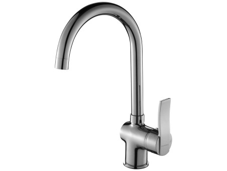 Küchenarmatur in Chrom MADERA  Wasserhahn Küchenmischer