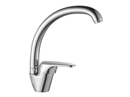 Küchenarmatur in Chrom ORIS  Wasserhahn Küchenmischer