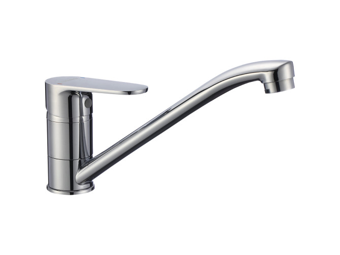 Küchenarmatur in Chrom PANAZ  Wasserhahn Küchenmischer