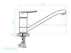 Küchenarmatur in Chrom... 2